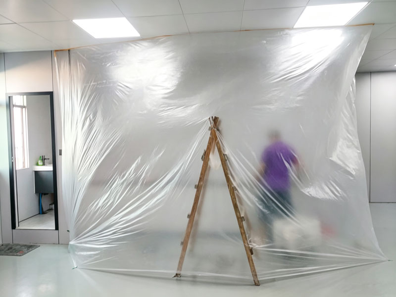 旧院科室翻新模块化封闭式围挡施工