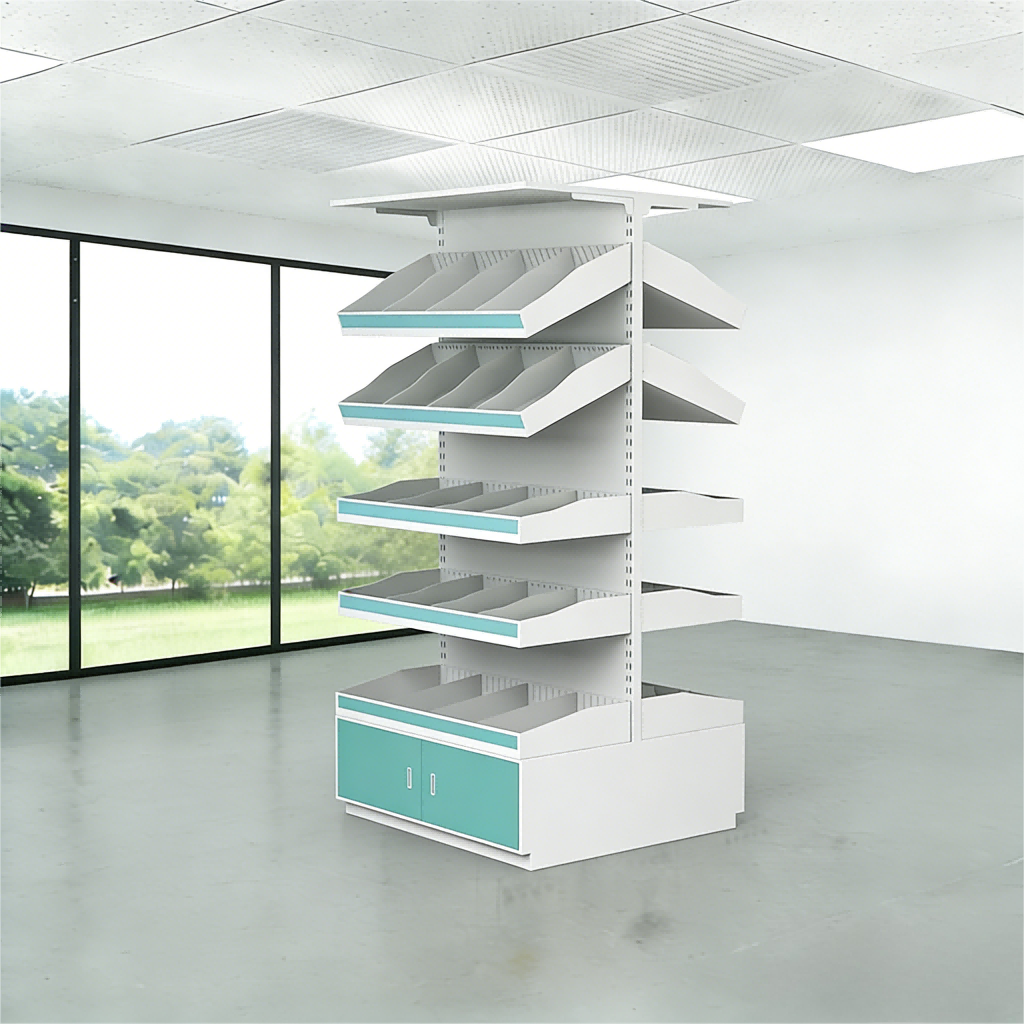 双面底柜西药架